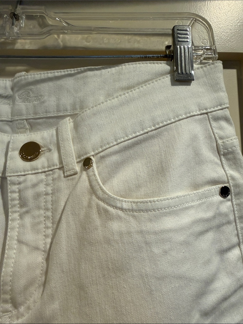 Loro Piana white straight leg jean worn once - Picture 3 of 7